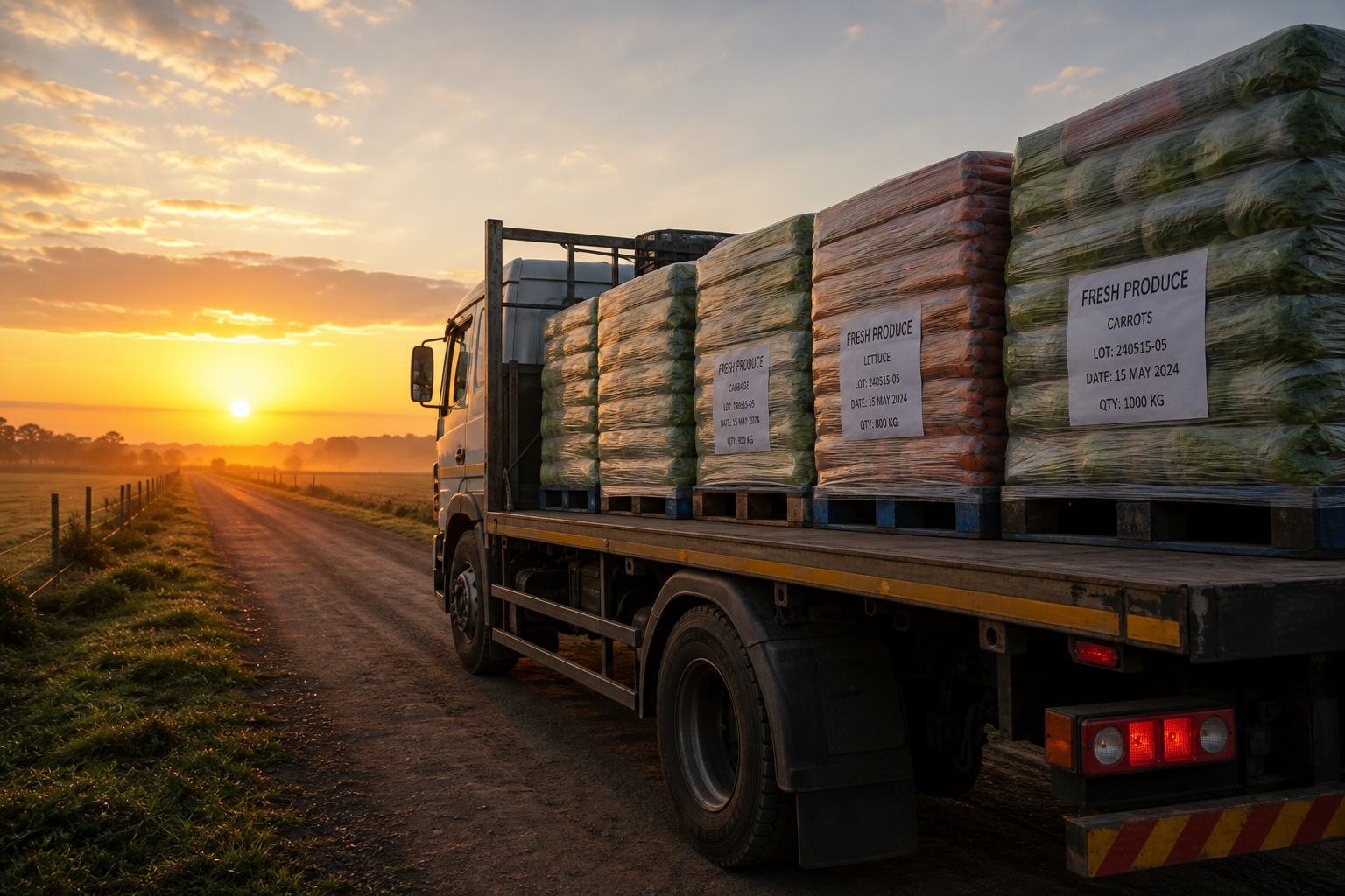 Dealer delivery at dawn window